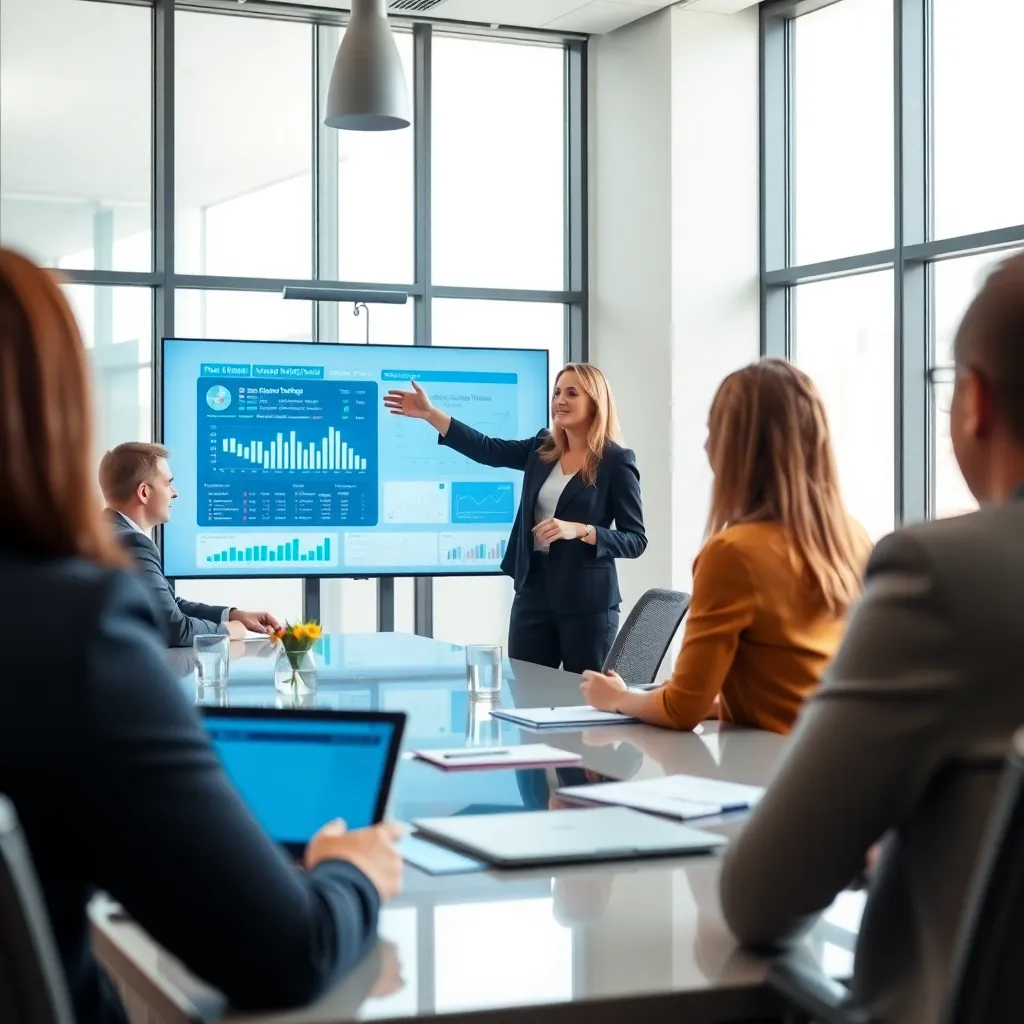 Nederlands professional die werkt aan een rapport met digitale schrijftools