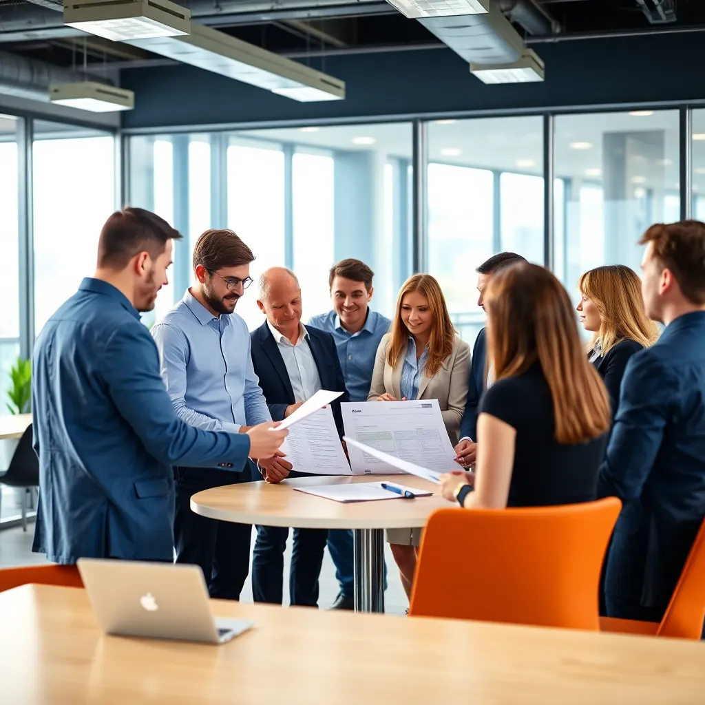 Zakelijke presentatie met duidelijke grafieken en data in Nederlandse stijl